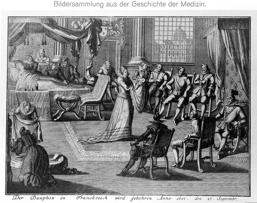 The_birth_of_Louis_XIII_Wellcome_L0014266