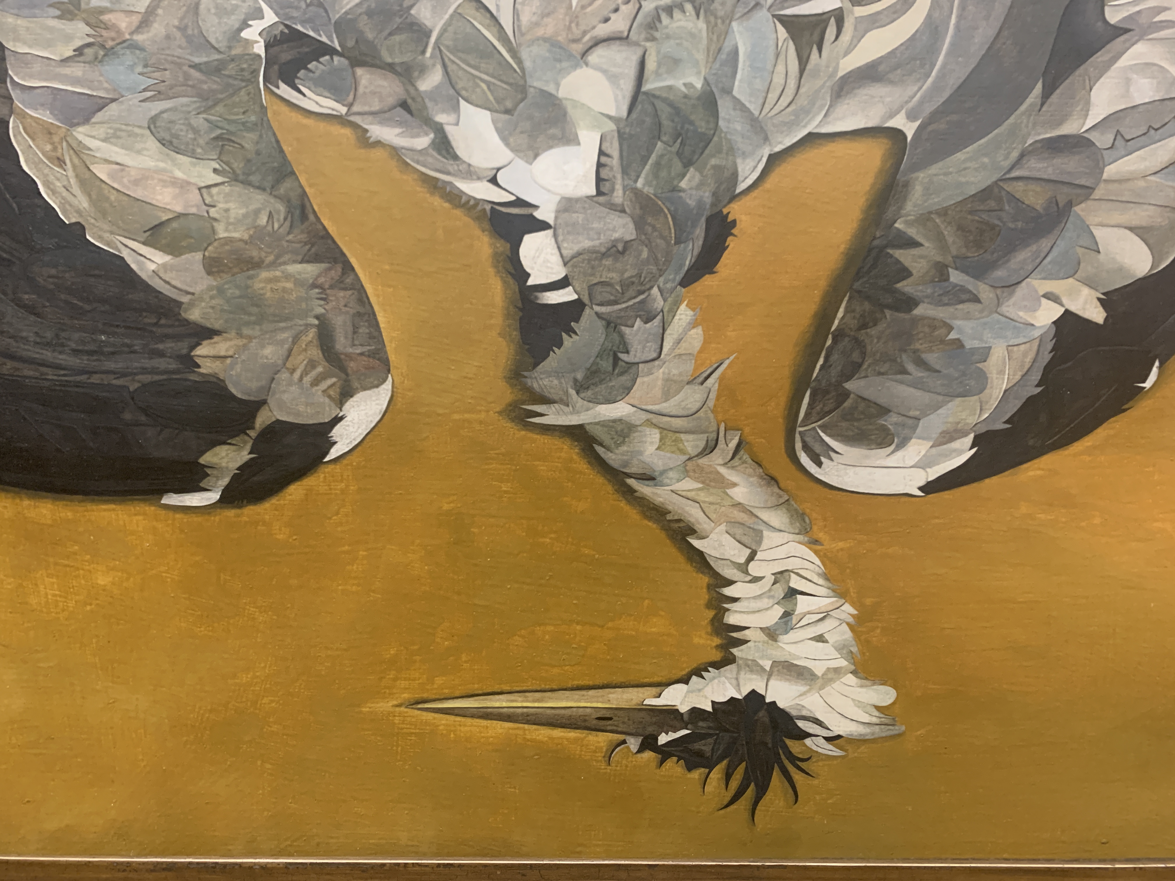 Lucian Freud、Dead Heron、希少画集画、新品高級額、額装付 Lucian Freud、Dead Heron、希少画集画、新品高級額、額装付